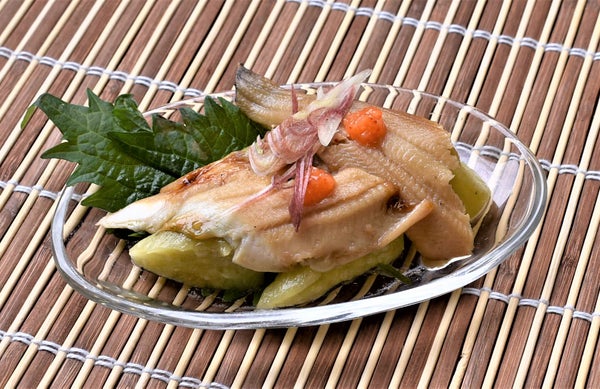 あなごと焼き茄子